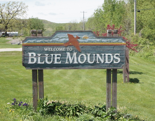 Welcome to Blue Mounds, WI